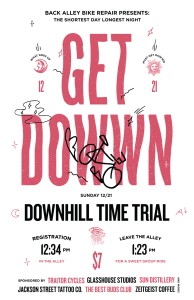 the 2014 Shortest Day/Longest Night Get Dowwn Downhill